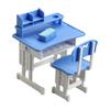 Study Desk Chair Miniature Furniture Model For Kids Early Education Furniture 1/12 Doll House Scene Setting Accessories