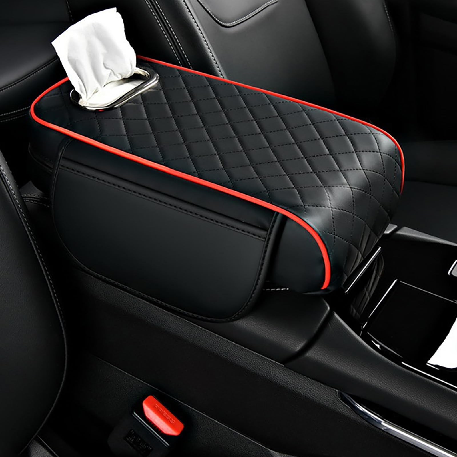 

Toyota Rise A200 Series Model A200A/A210A/A201A/A202A. For Current Model November 2019 - Car Armrest a красный