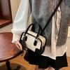 Retro Minimalist Small Square Crossbody Bag Spring Summer New Handheld Women's Fashion Versatile Quality Handbag