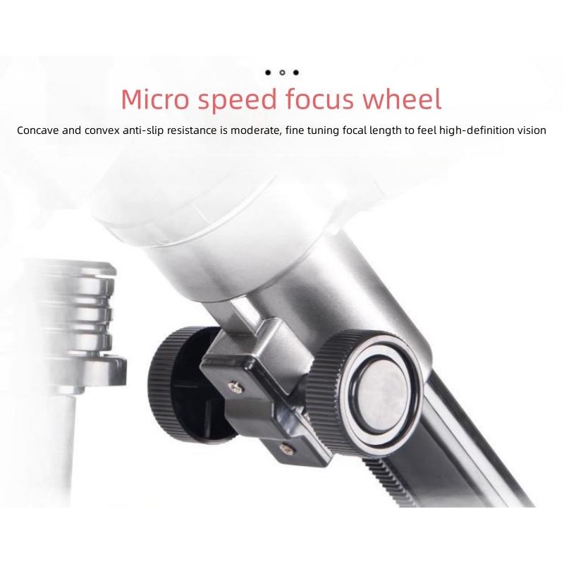 Tragbares professionelles astronomisches Teleskop für den Außenbereich mit hoher Vergrößerung für das monokulare Experiment mit Nachtsicht bei schwachem Licht für Kinder