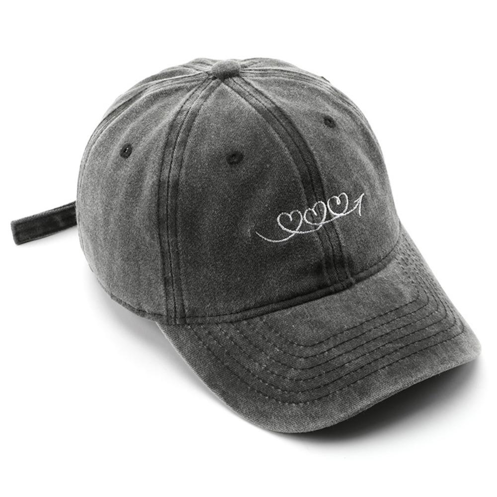 Retro Embroidery Baseball Cap Casual Duck Tongue Hat Fashion Sun Hat  Outdoor Sport