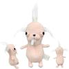 Portachiavi Ciondolo Peluche Chihuahua Divertente Cucciolo Peluche Bambola Chihuahua Strano Carino Realistico Peluche Amico Chihuahua Regalo
