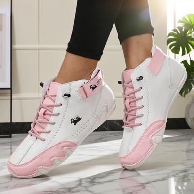 Minimalist Women Boots Fashion Versatile Anti Slip Spring and Autumn High Top Shoes Outdoor Cycling Comfortable Couple Loafers