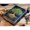 Leather Journal Tree of Life - Leather Notebooks For Women -  Journal For Sketches Book Book Blank Spell Book