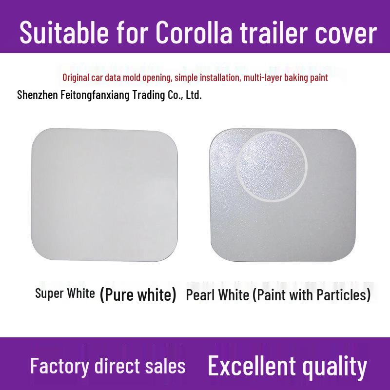 Rear Tow Hook Cover for 2019-2025 Toyota Corolla Bumper