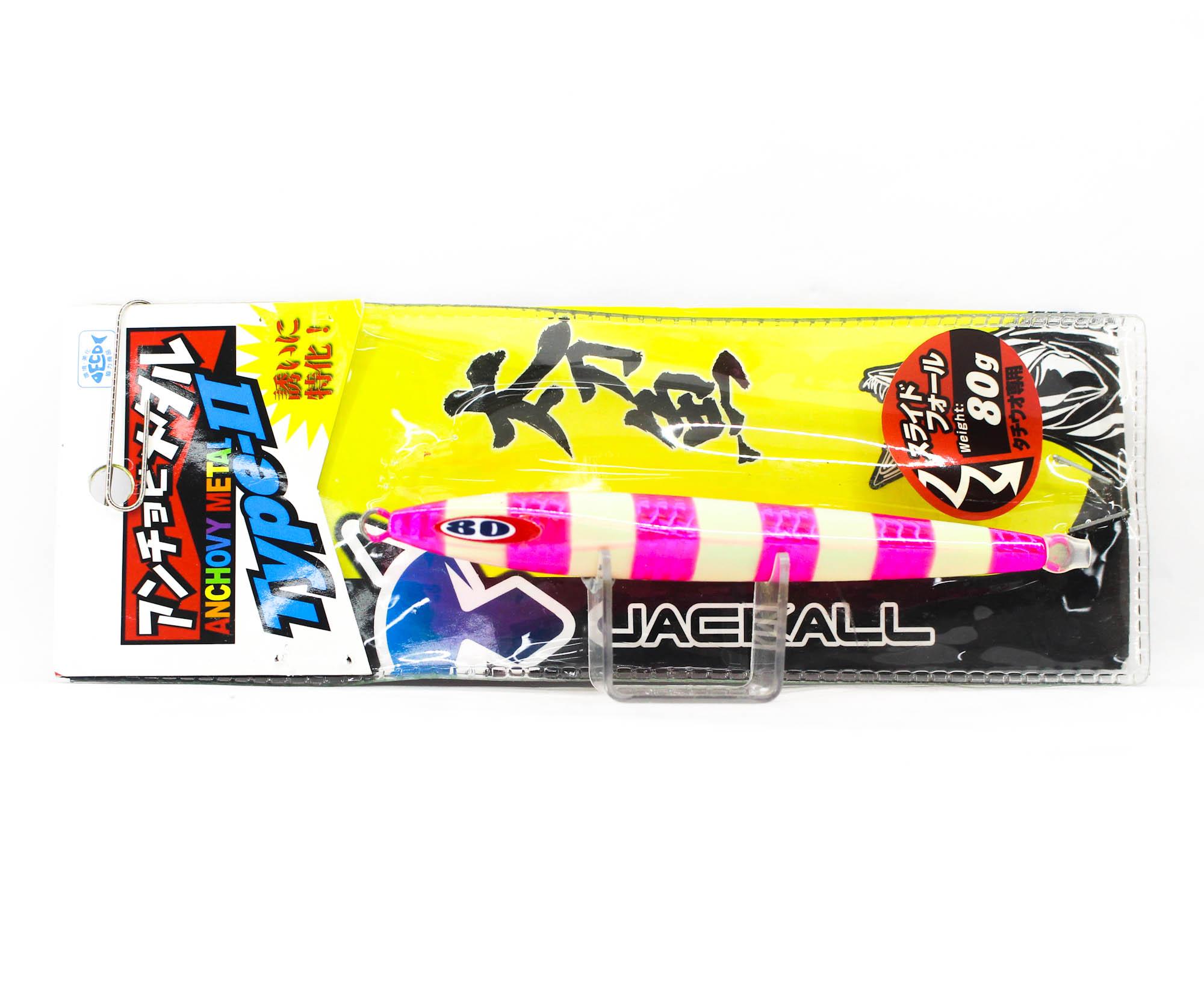 

Jackall Metal Jig Anchovy Type 2 Slow Slide 80 грамм P Glow (0103)