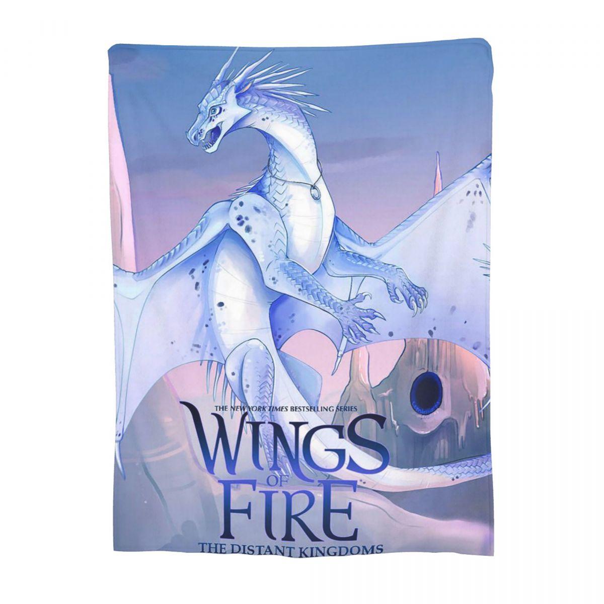Wing Of Fire All Dragon Blankets Soft Warm Flannel Throw Blanket Bedspread for Bed Living room Picnic Travel Home Couch 30x40in