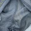 R.H Vintage Made In Japan Cut-off Processing Skinny Denim Pants W24 Jeans Women Used