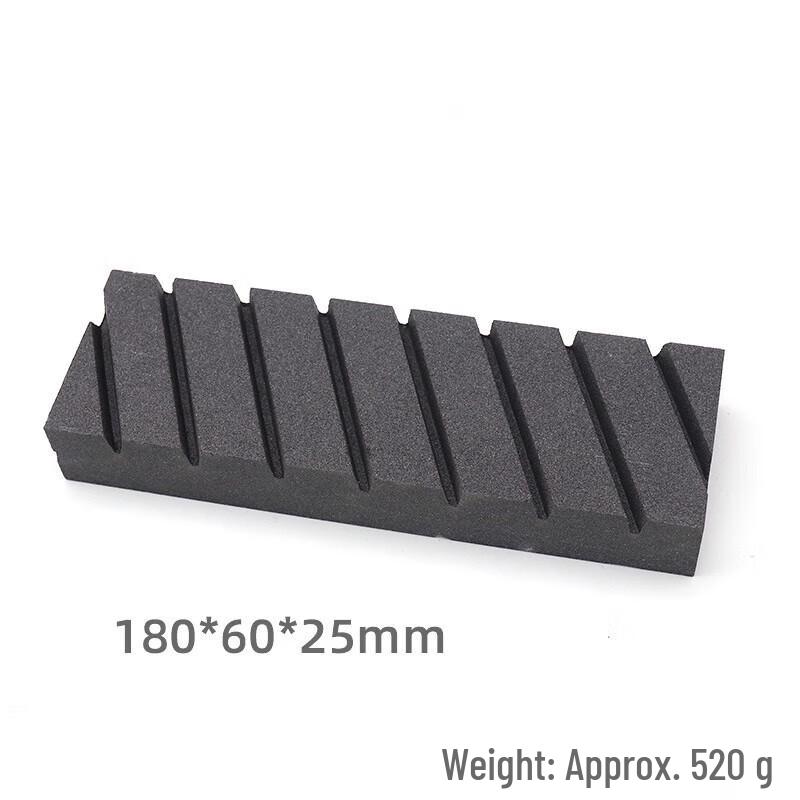 Drian Black Silicon Carbide Grooved Whetstone
