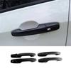 Carbon Fiber Side Door Handle Cover Trim For Toyota Yaris Cross AC200 -2025