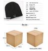 Wireless Bluetooth Headphone Beanie: Warm, Knitted, Removable, Washable, and Perfect for Calls & Music
