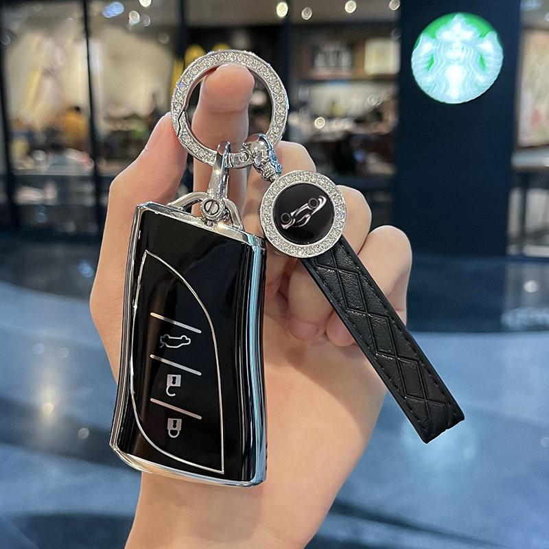 Tpu Car Key Case Cover For Lexus Nx Es Ux Us Rc Lx Gx Is Rx 200 250H 350H Ls 450H 260H 300H Ux200 Key Chain Accessories