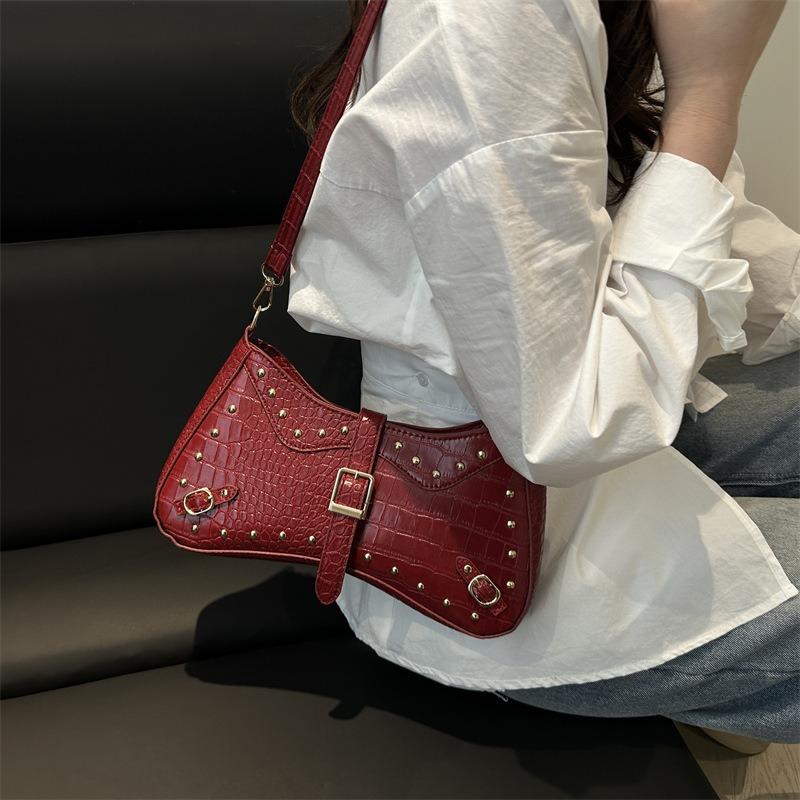 Retro Trend Women's Bag Summer New Fashion Simple Casual Shoulder Bag Versatile Messenger Bag Women's Bag