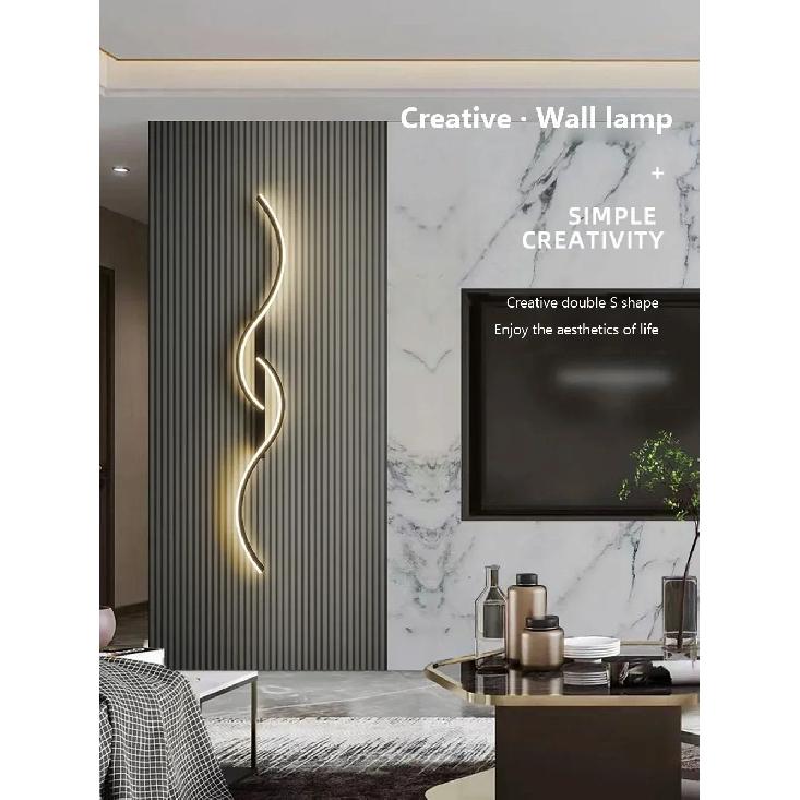 DAMIASMIL Modern LED Wall Lamp for Bedroom Bedside Wall Lights Home Living Room Decoration Interior Wall Sconce Fixture Luster