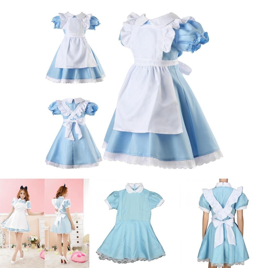Elegant Alice In Wonderland Costume With Breathable Fabric And Exquisite Workmanship