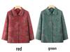 Spring & Autumn Floral Long-Sleeve Jacket for Middle-Aged & Elderly Women