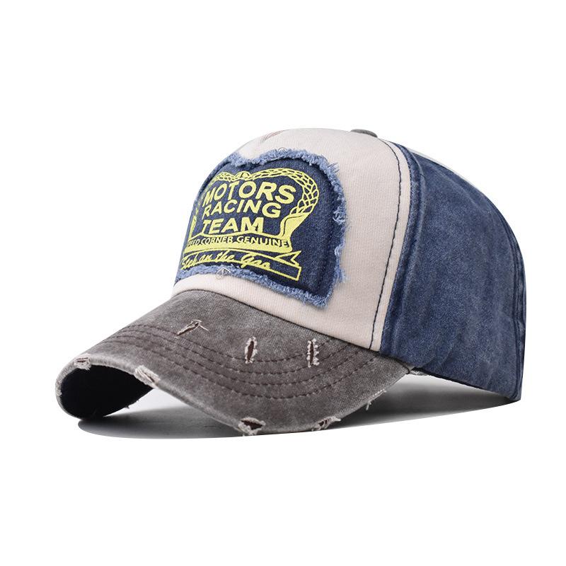 eBay Foreign Denim Washed Baseball Cap MOTO Hip Hop Hat Casual Hat