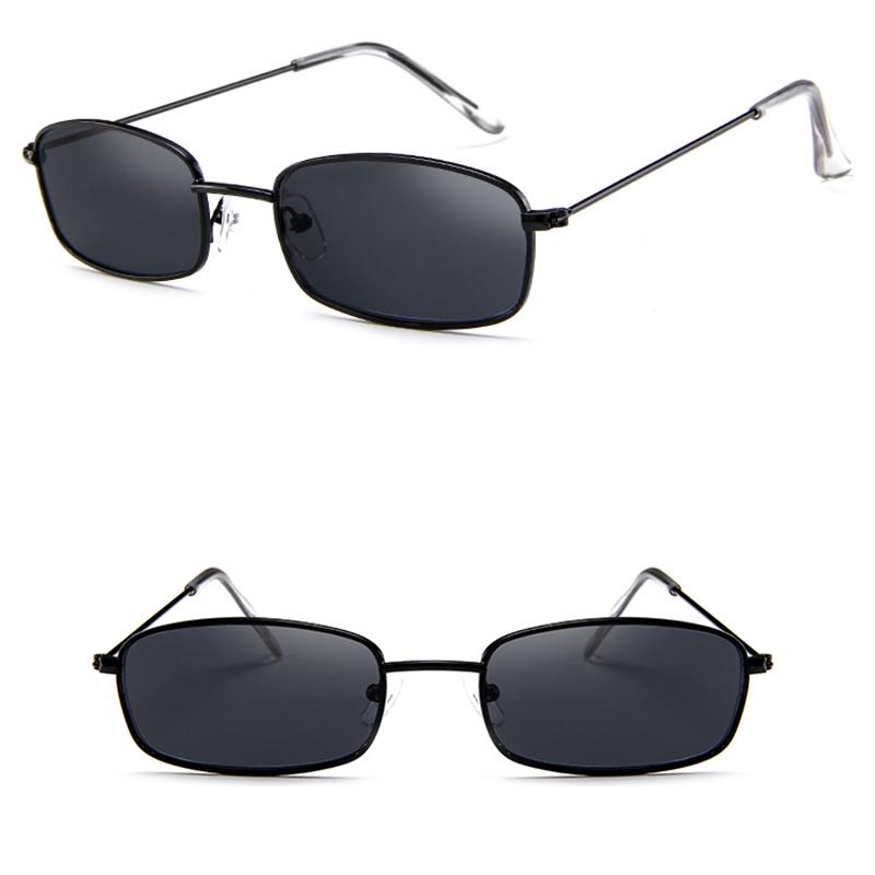small square aviator sunglasses