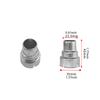 Heat Gun Nozzles Hot Air Gun Nozzles for Building Hair Dryers Spoon Reflector Scraper Cone Glass Protection Nozzle 35mm Diameter