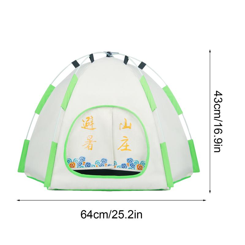 Pet Cat Cooling Tent Cave Outdoor Travel Cat Sleeping House Comfortable Puppy Bed Cat Nesk Kennel Pet Supplies
