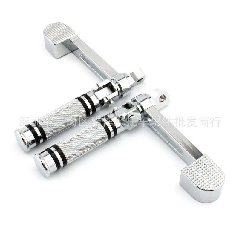 Motorcycle Footpeg Extender Harley-Davidson Touring Softail 883 Chrome Or Black Pedal Extension Kit