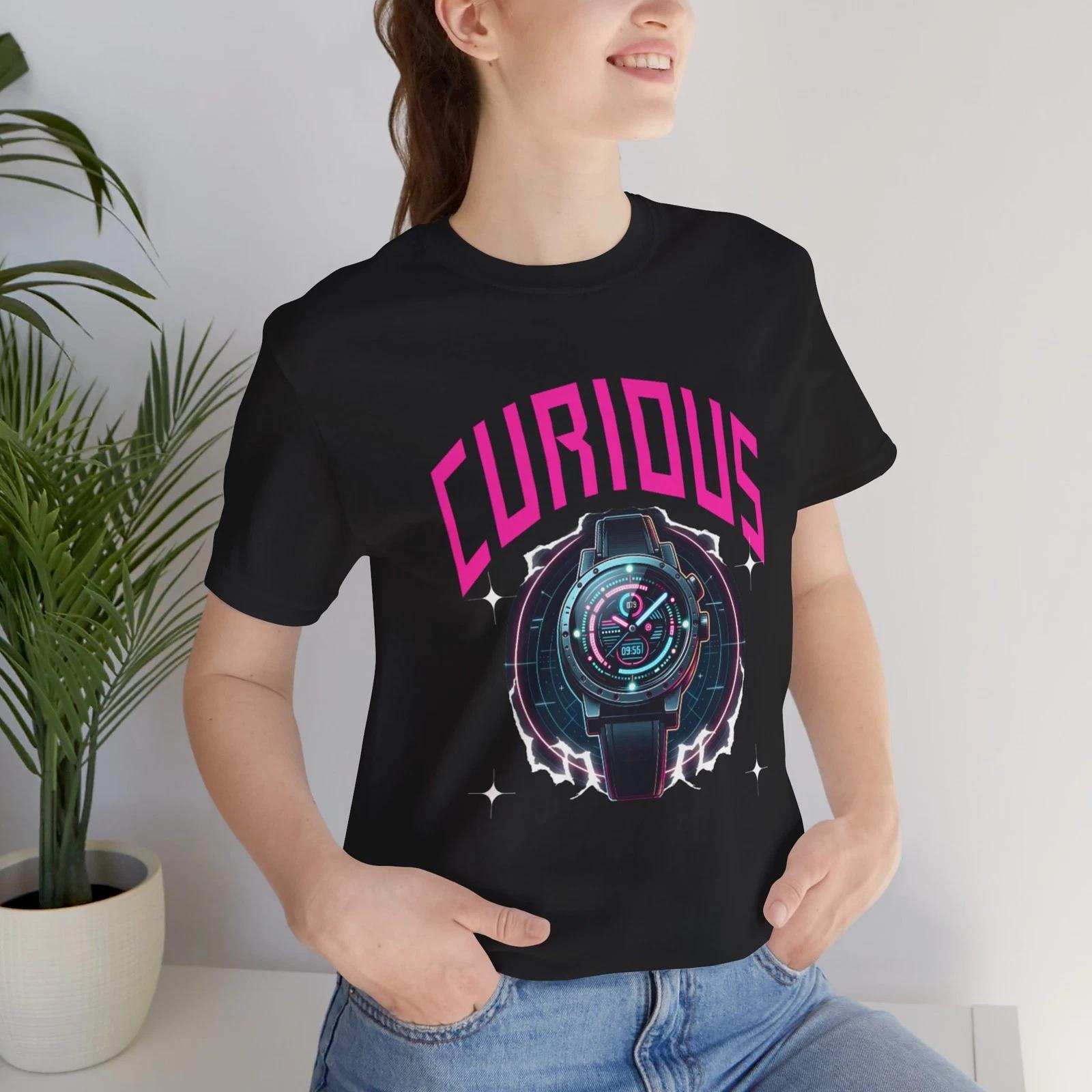 Curious Rover Telescope Space Helmet Tee | Retro Sci‑Fi Astronaut Unisex Tee L