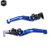 2 Pcs Clutch Handle Simson Tuning Universal CNC Alloy Motorcycle Brake Handle Adjustable Size Moto Motorbike Brake Levers