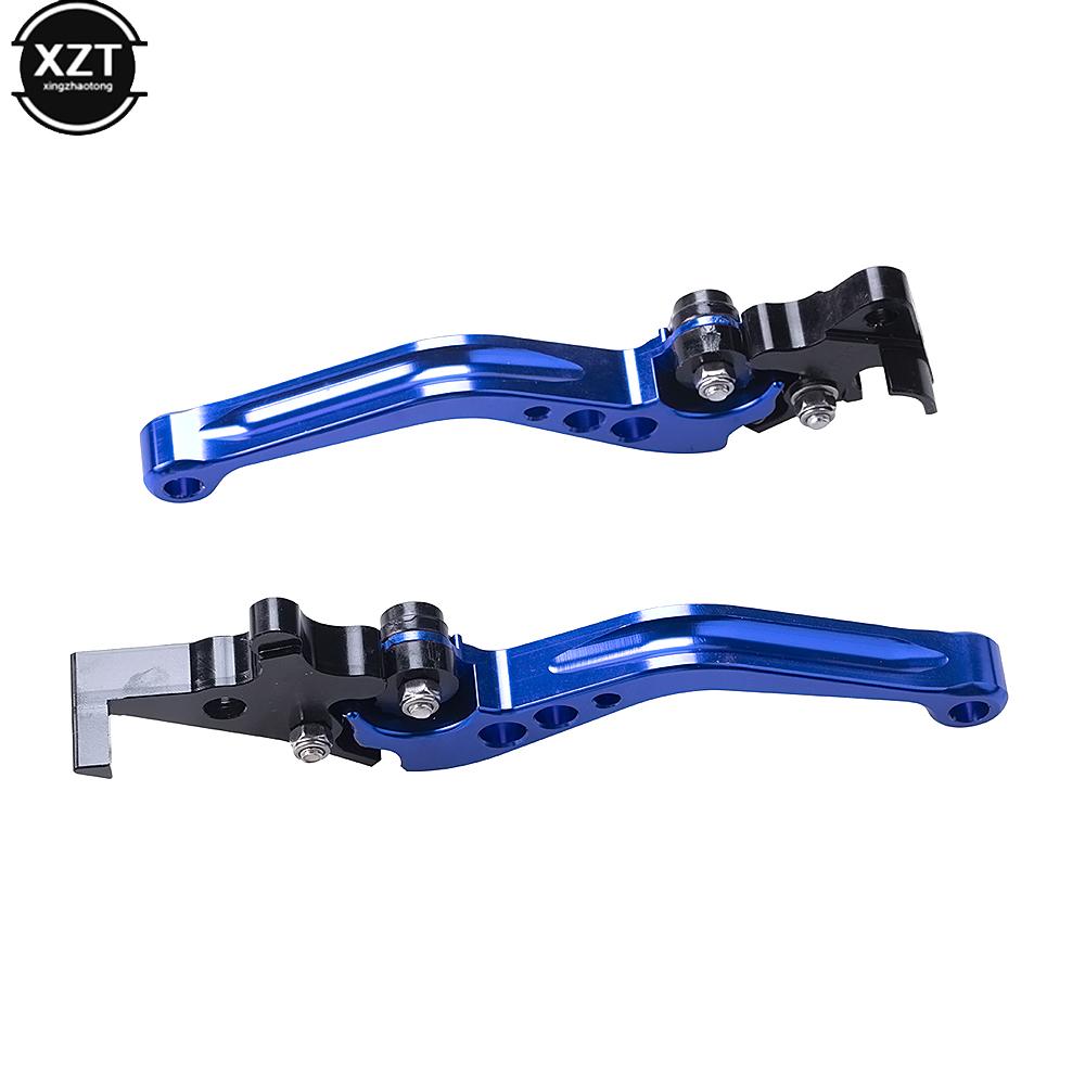2 Pcs Clutch Handle Simson Tuning Universal CNC Alloy Motorcycle Brake Handle Adjustable Size Moto Motorbike Brake Levers