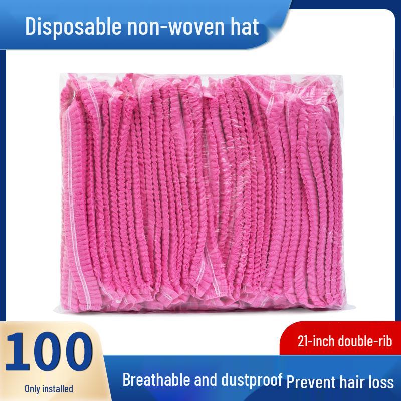 Disposable Non-woven Dustproof Work Cap for Kitchen & Catering