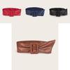 Premium Soft Doublesided Faux Leather Belt With Geometric Design For Daily Wear