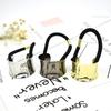 2Pcs Fashion New Hair Accessories Metal Semi-circle Hairband, Simple Smooth Crescent Shaped Metal Ponytail Buckle