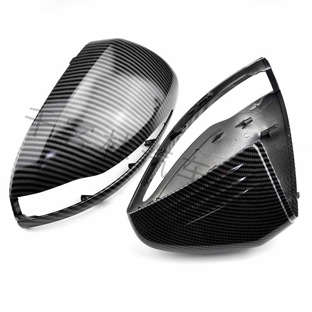 Applicabile a Mercedes-BenzC/S/E/GLC W205 W213 W222 Stampa a trasferimento d'acqua Fibra di carbonio Calotta specchietto retrovisore Calotta Specchio