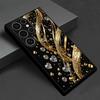 Diamond Patterned Glass Phone Case Suitable for Samsung Galaxy S26 S25 S24 S23 S22 S20 FE/Ultra/Plus Anti Drop Back Cover