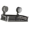 Practical Suction Storage Rack Sturdy Plastic Suction Shelf Storage Rack For Bathrooms Kitchens And Bedrooms