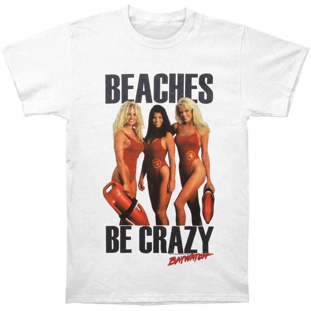 

Baywatch Beaches White Unisex T-shirt