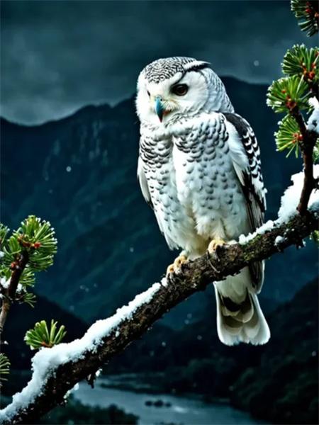 Diamond Painting Kits Owl Tree Full Round Embroidery Mosaic Animal Landscape Wall Decor