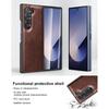 Foluu Case for Samsung Galaxy Z Fold 6, with Front Built-in Screen Protector, PU Leather + Hard PC Shell Ultra Thin Slim Durable Protective Phone
