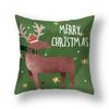 Home Christmas Cushion Cover Pillowcase Christmas Pillowcase Sofa Decorations Happy New Year Pillowcase Funda De Almohada