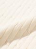 20TH HOLE Cable Half-Zip Knit [Cream]