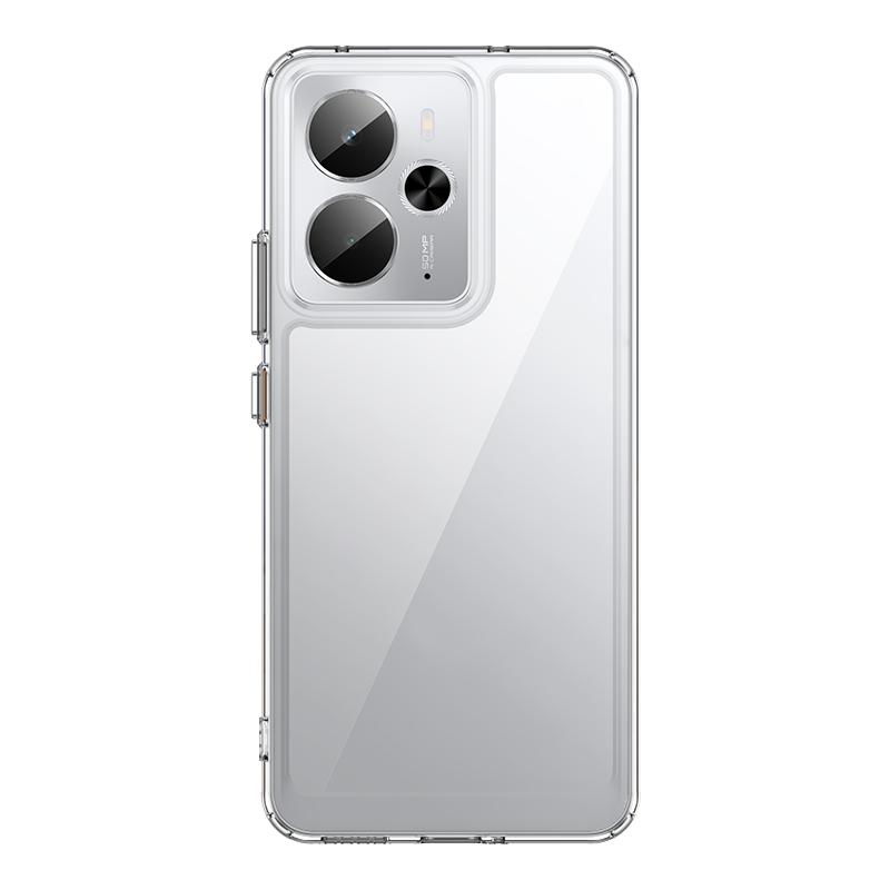 

Для Realme 14T 5G Чехол Крышка OPPO Realme 14T 5G Capas Ударопрочный Бампер для Телефона Задняя Цвет Прозрачный Прозрачный Fundas Realme 14T 5G Realme 14T 5G прозрачный