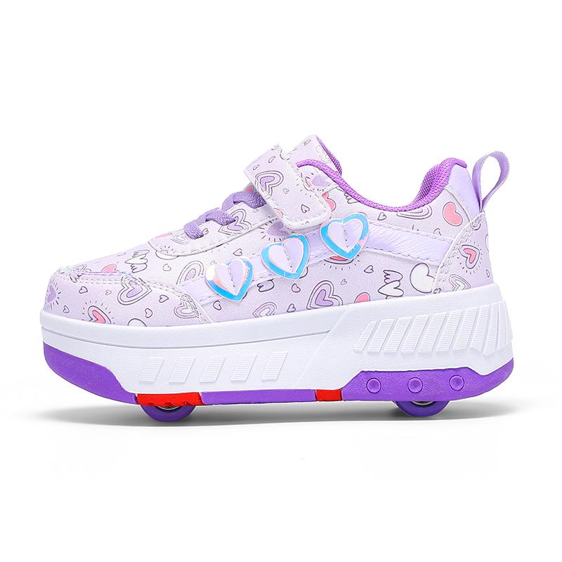 

Fashion Professional Children s Sneakers 2025 Trendy Fashion Boys and Girls Sneakers Anti-slip and Waterproof Toddler Children 40 фиолетовый