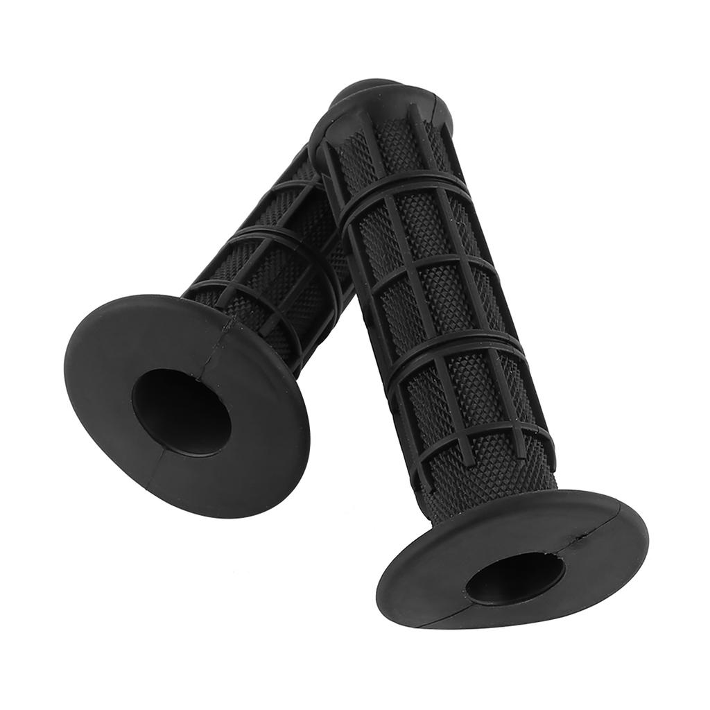 1 Pair of 22Celsius25mm 7Celsius8    Silicone Motorcycle Handlebars Hand Grips New Black
