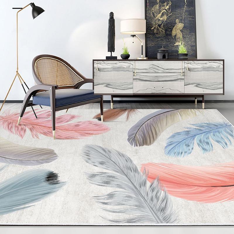Carpet Living Room Dirt Resistant Easy To Clean Modern and Simple Sofa Coffee Table Blanket Home Bedroom Bedside Blanket Beauty