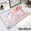Quick Dry Kitchen Drain Mat Gilded Marble Absorbent Floor Mat New Tableware Countertop Mat