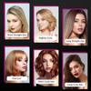 Hair Straightener&Curling Flat Iron 3-in-1 Fast Heating Electric Hot Comb Ceramic Ionic Straightener Flat Iron Women Hair Brush