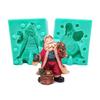 Silicone Cake Decorating Candle Mold Chocolate Candy Baking Molds for Xmas Party Home Decoration Handmade Gift Craft DIY