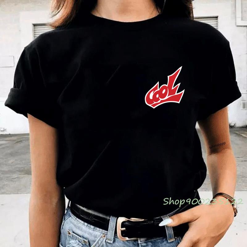 Cool Women T-Shirt Printed Letter Laiest Shirt Casual Ulzzang Tee Tops Fashion Women Clothes Summer Streetwear Tshirt Femme