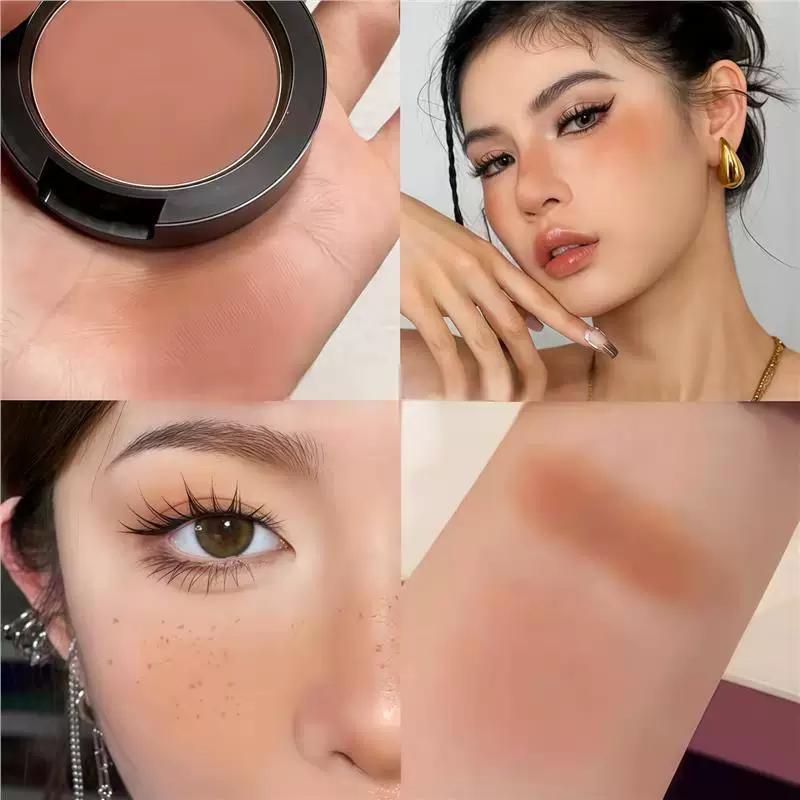 The Color That Shines Through the Skin! Chinese-Style Low-Saturation Blush for a Lazy, Everyday Light Makeup Look That Enhances Complexion