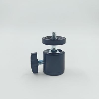 360° Drehendes Kamera-Handy-Stativ mit Kugelkopf & 1/4 Mikrofonstativ-Adapter