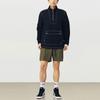 Vans Contrast Stitch Half-Zip Work Jacket Men jackets Black VN0A54B6BLK